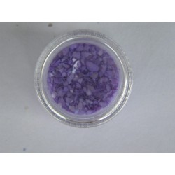 Scoica pisata mov Ornamente